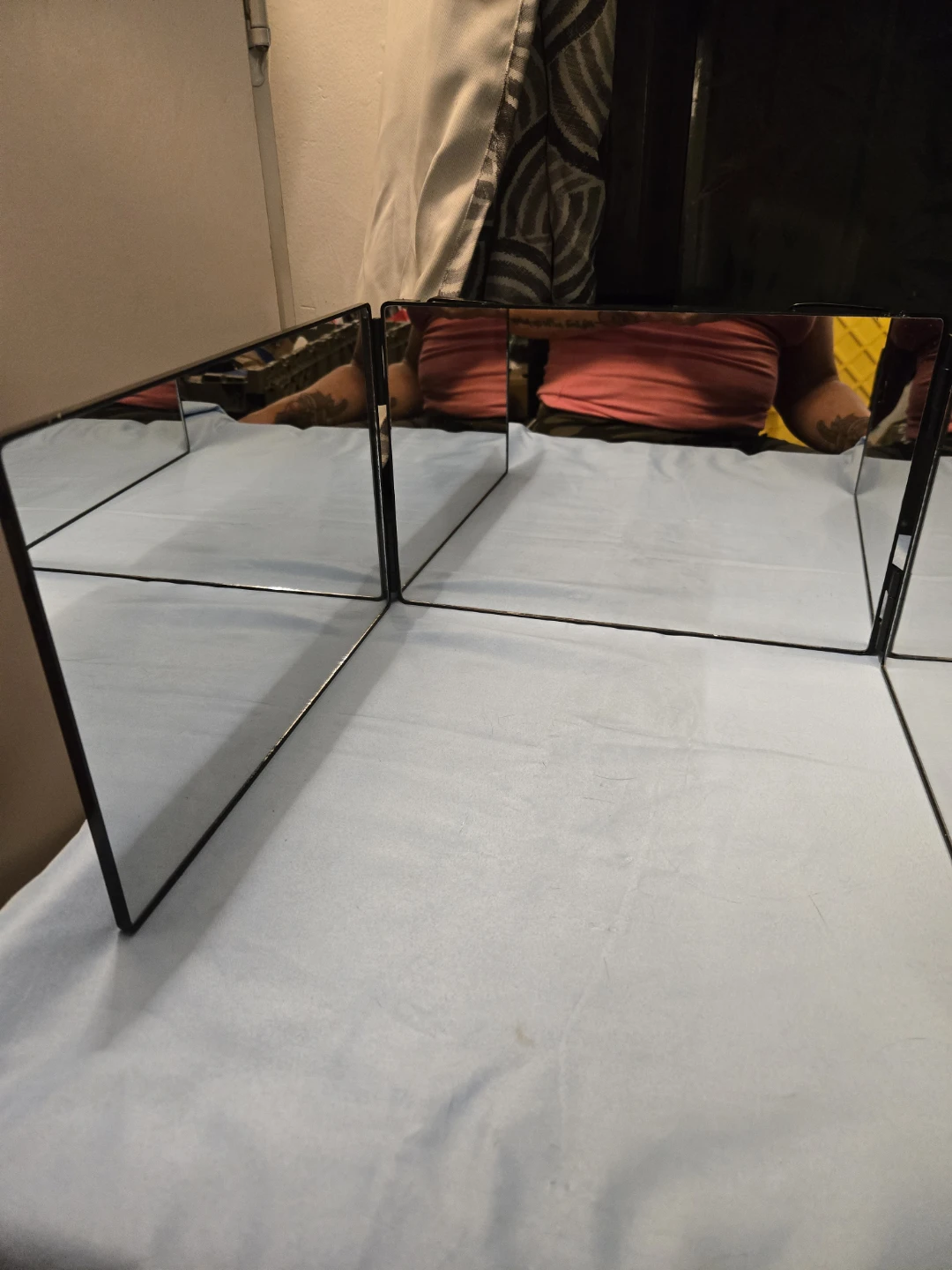 Three-Panel Trifold Makeup Mirror - photo 5