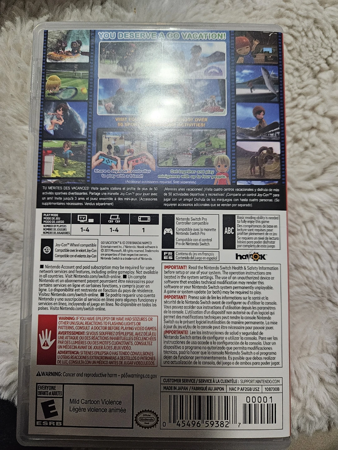 Nintendo Switch Go Vacation Game - photo 2