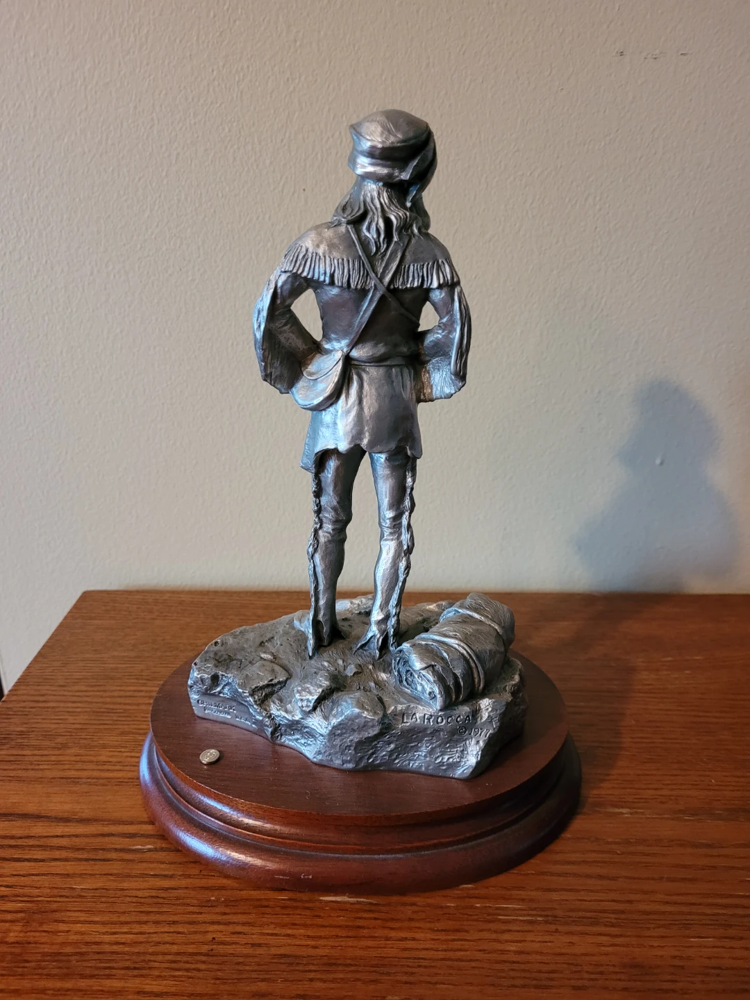 The mountain man. By Anne McGrory in pewter Chilmark USA - photo 2