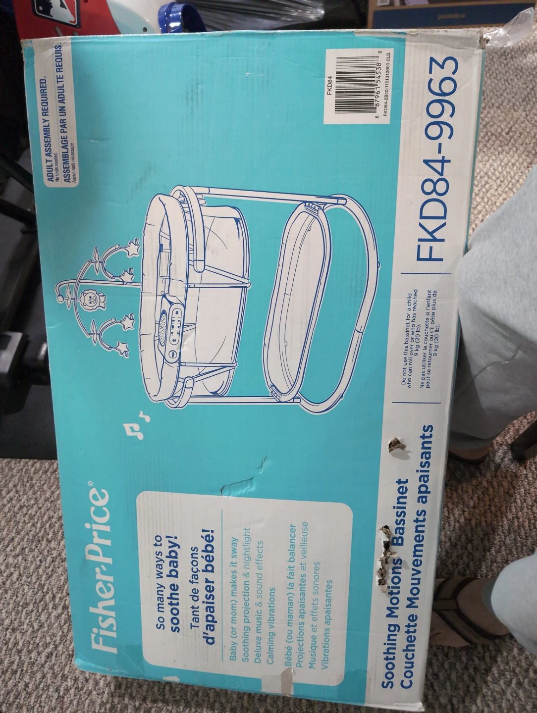Fisher-Price Soothing Motions Bassinet - photo 2