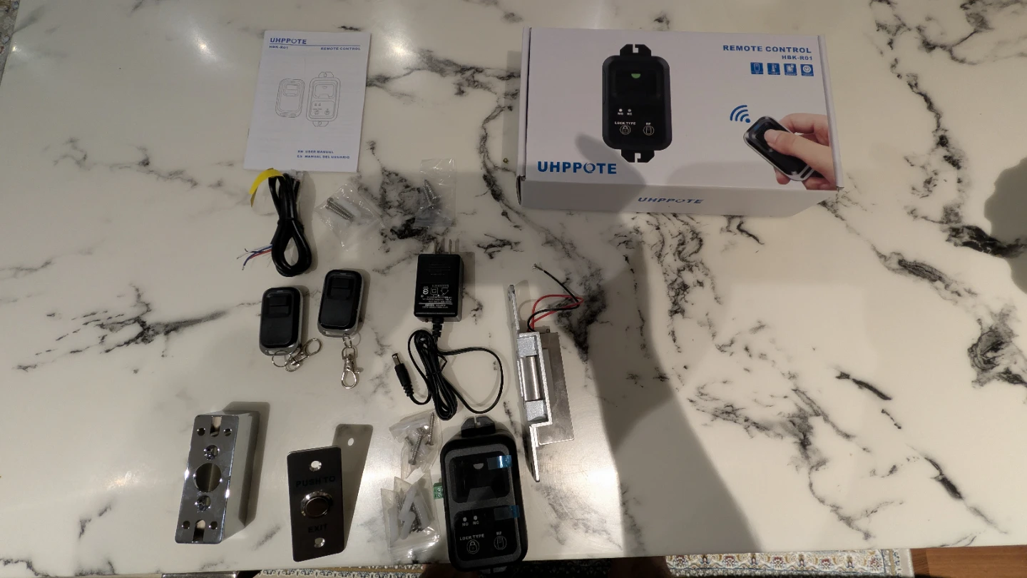 UHPPOTE HBK-R01 Remote Control Door Lock System - photo 2