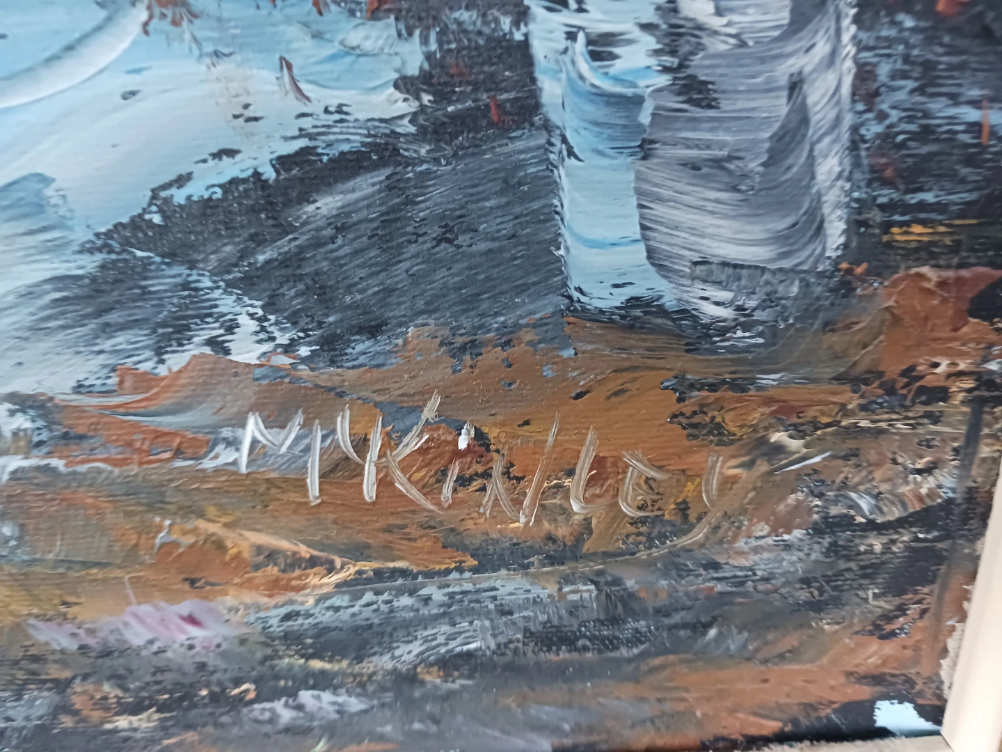Mckinley Oil Painting on Canvas - photo 2