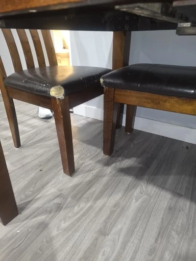 table and chairs