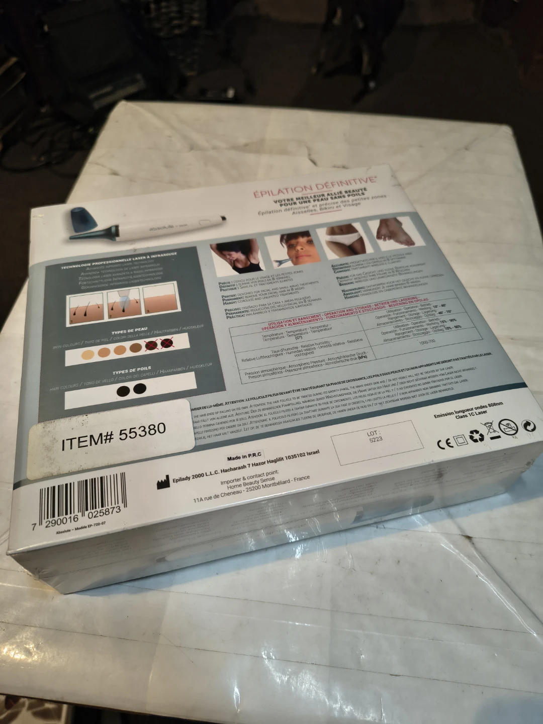 New Epilady Absolute laser hair removal device - photo 2