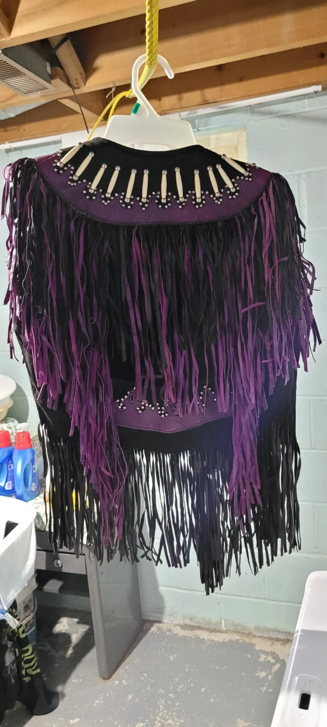 Western Fringe Show Vest - photo 3