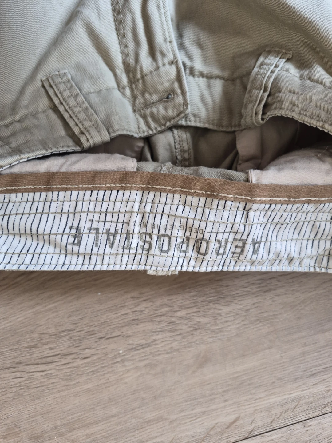 Aeropostale Cargo Shorts Tan Size 27 - photo 3