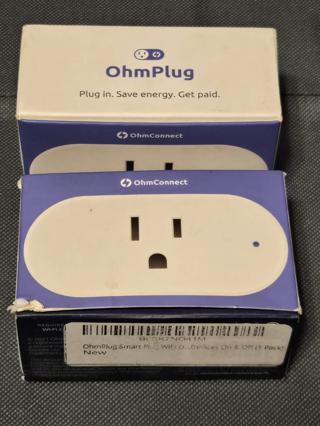 NEW OhmConnect Smart Plugs (2-Pack Wi-Fi Outlets)