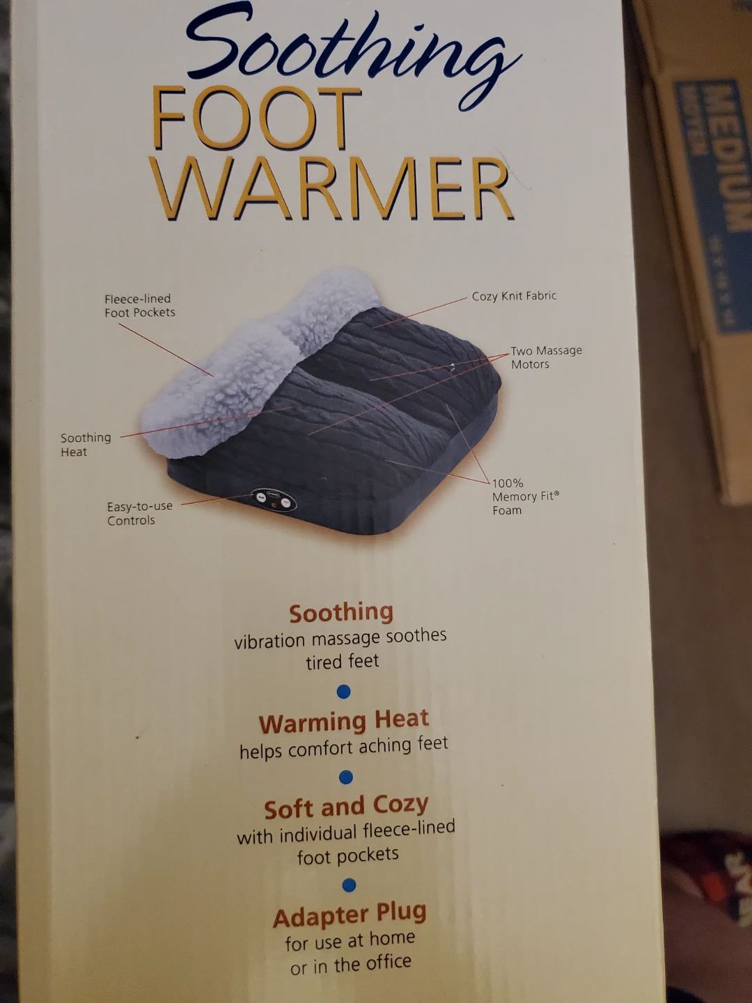 Dr. Scholl's Soothing Foot Warmer - photo 3