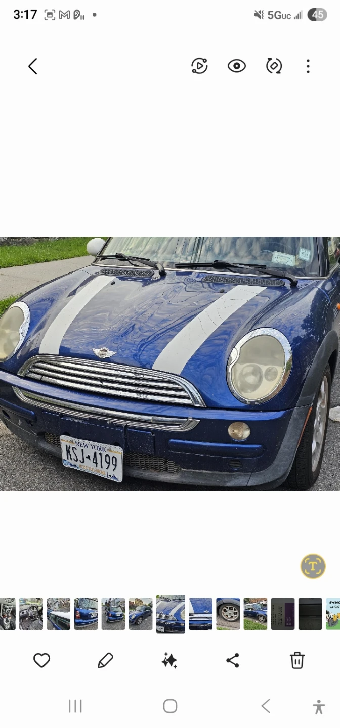 Mini Cooper Blue Hatchback - photo 3
