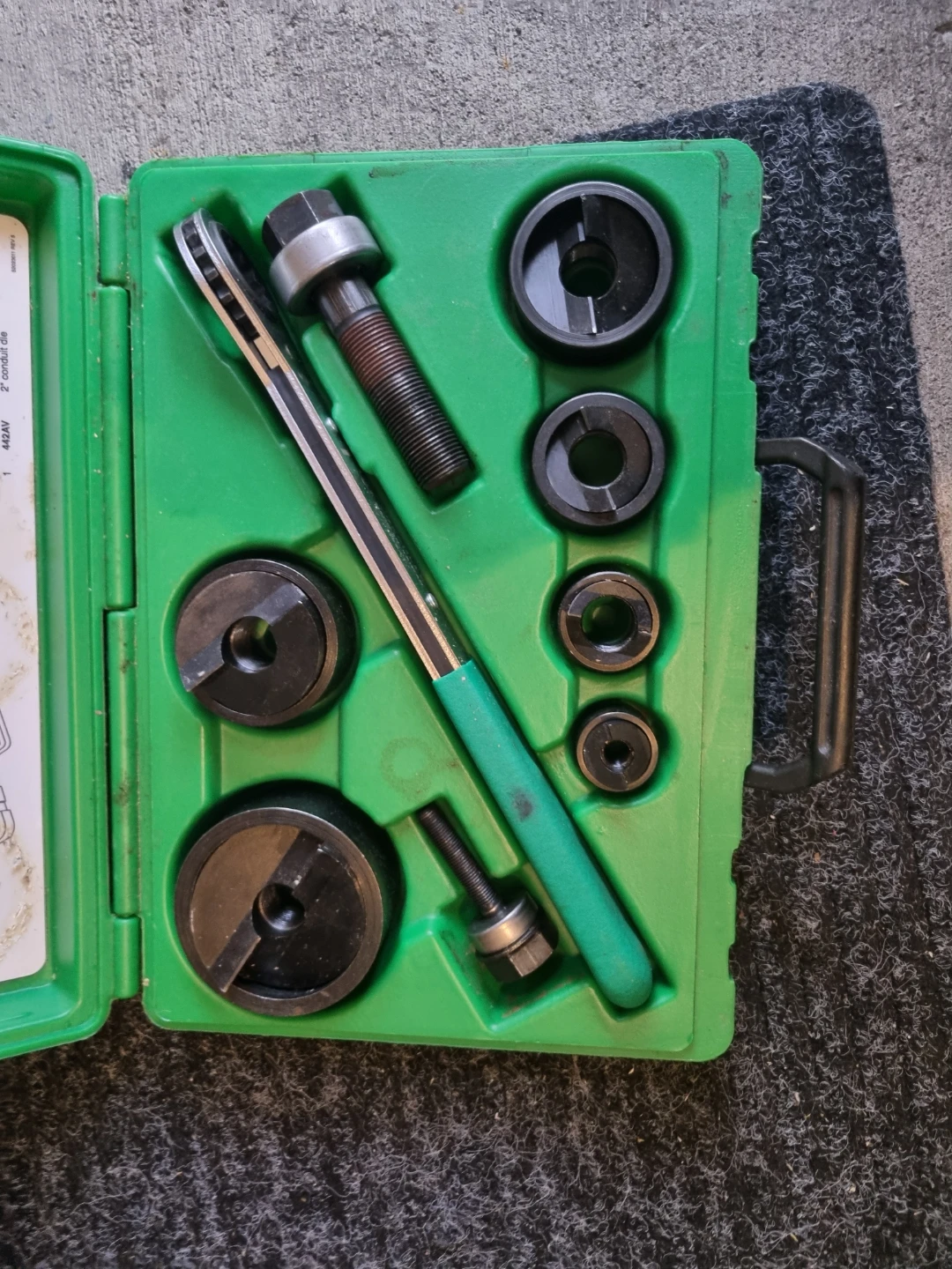Greenlee Slug-Buster Knockout Punch Set - photo 2