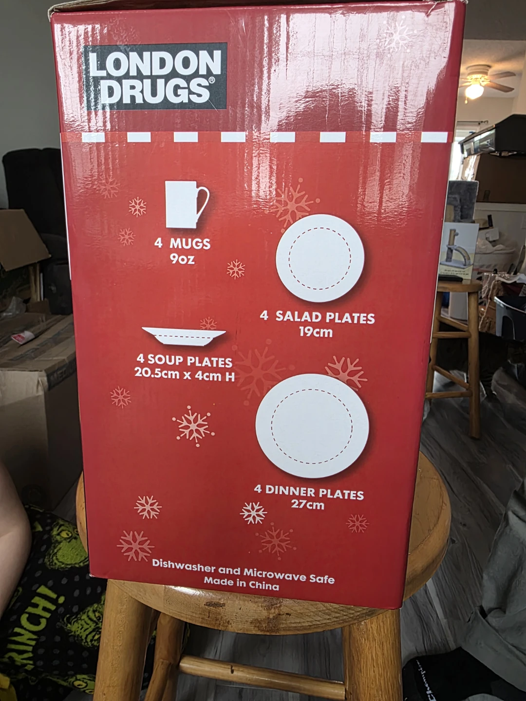 London Drugs Snowman 16-Piece Dinnerware Set - photo 2