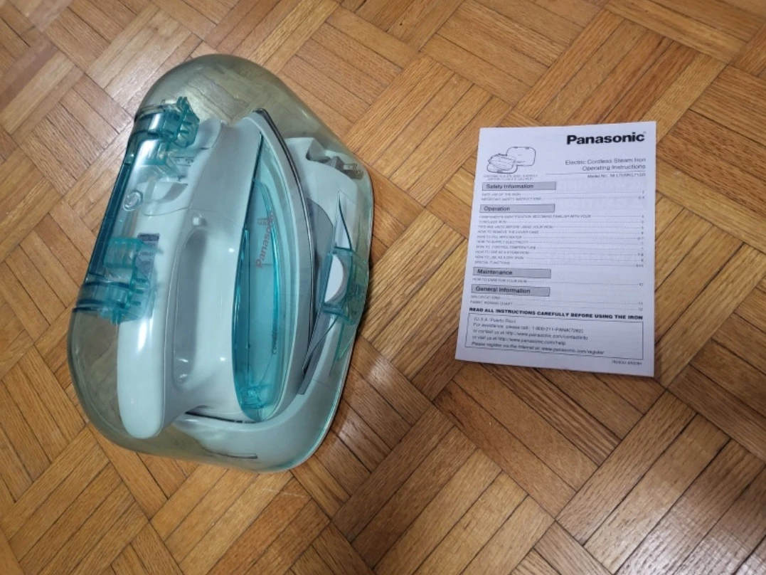 Panasonic Cordless Steam Iron