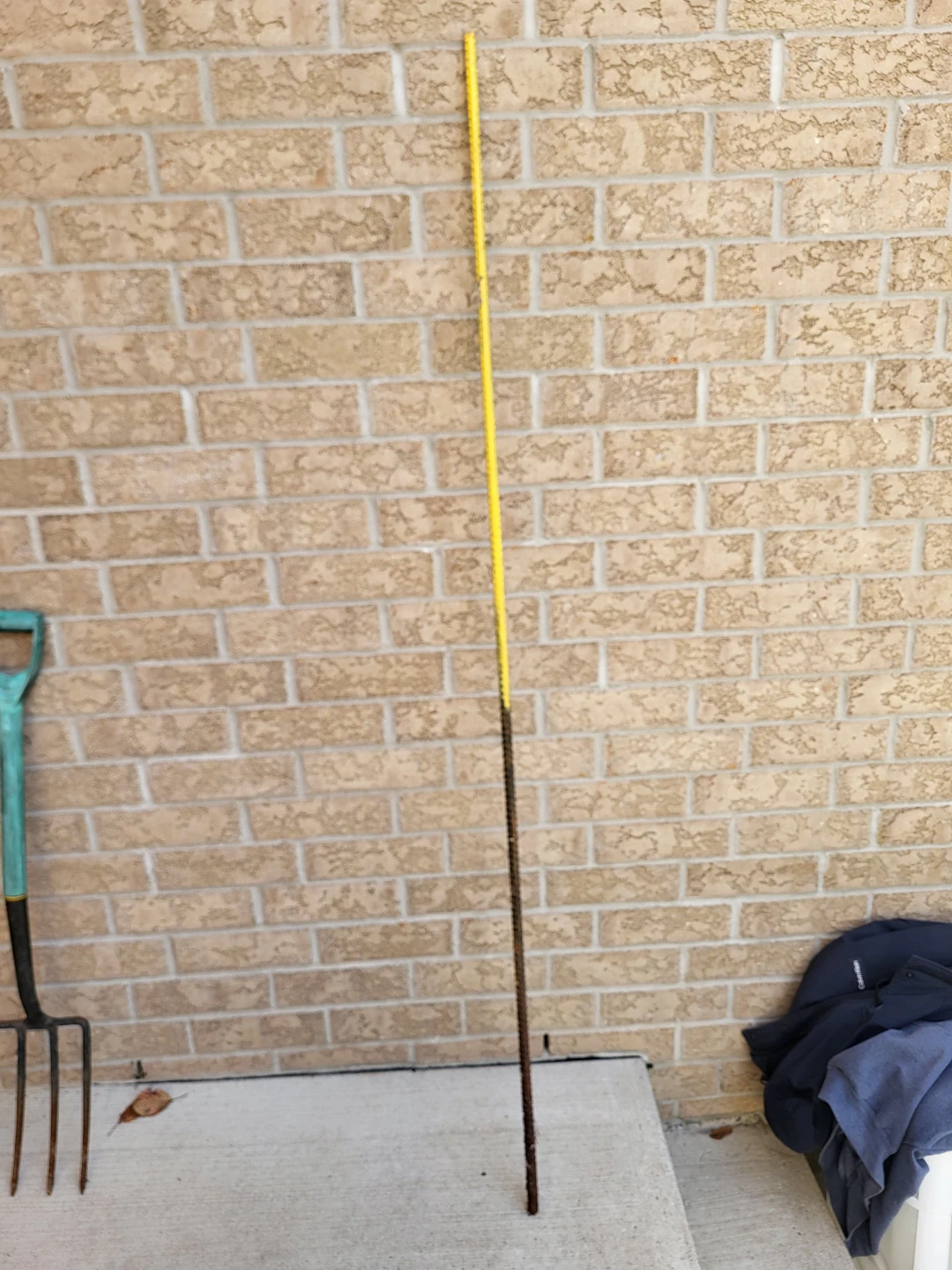 Yellow Coated Steel Rebar Stake