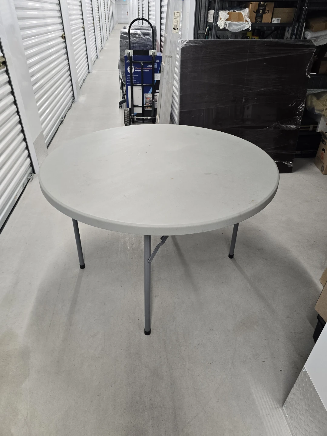 Folding round table - photo 2
