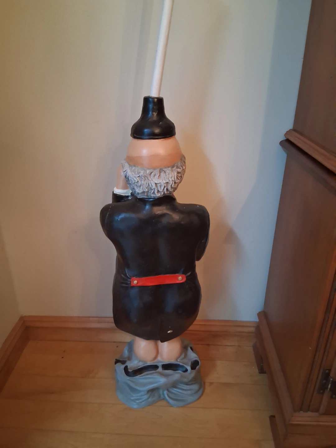 Novelty Gentleman Toilet Paper Holder - photo 5