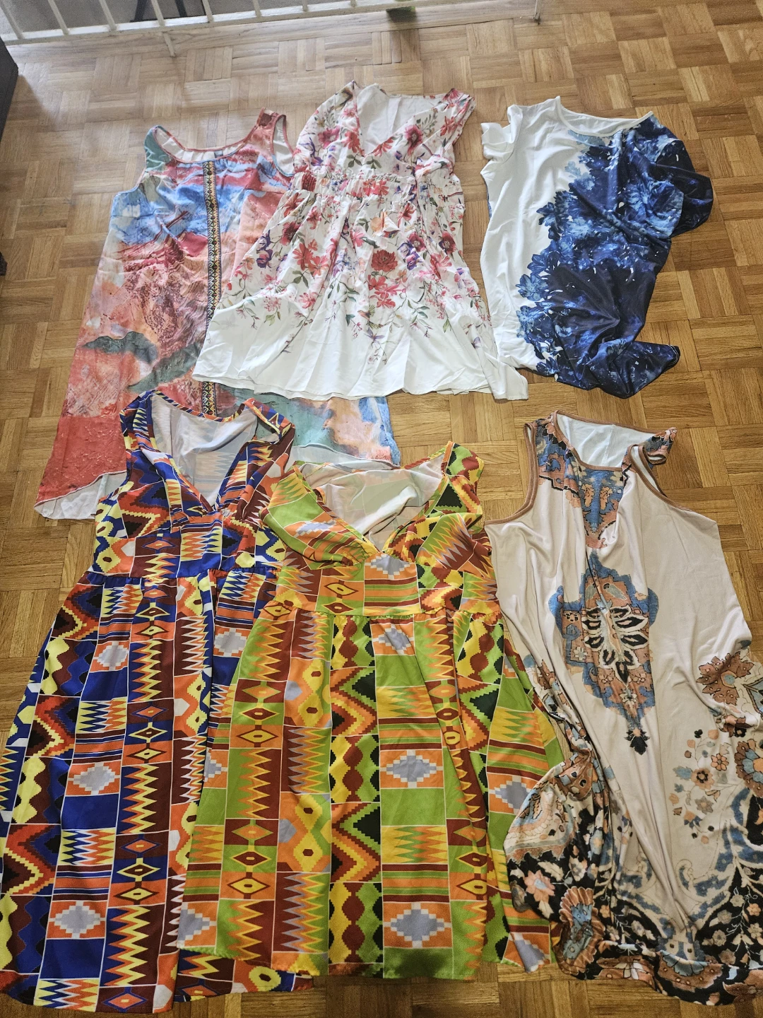 Set of 6 Summer Sleeveless Dresses - photo 4