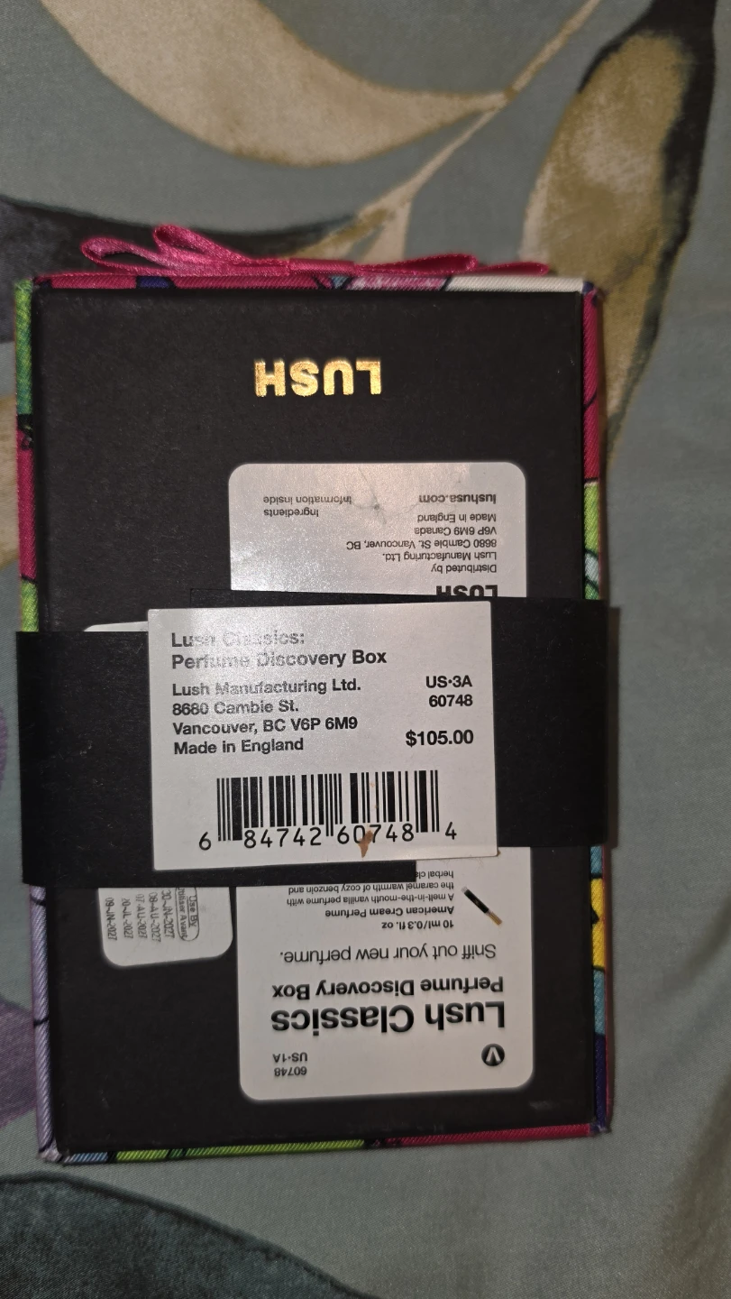 Lush Classics Perfume Discovery Box - photo 2