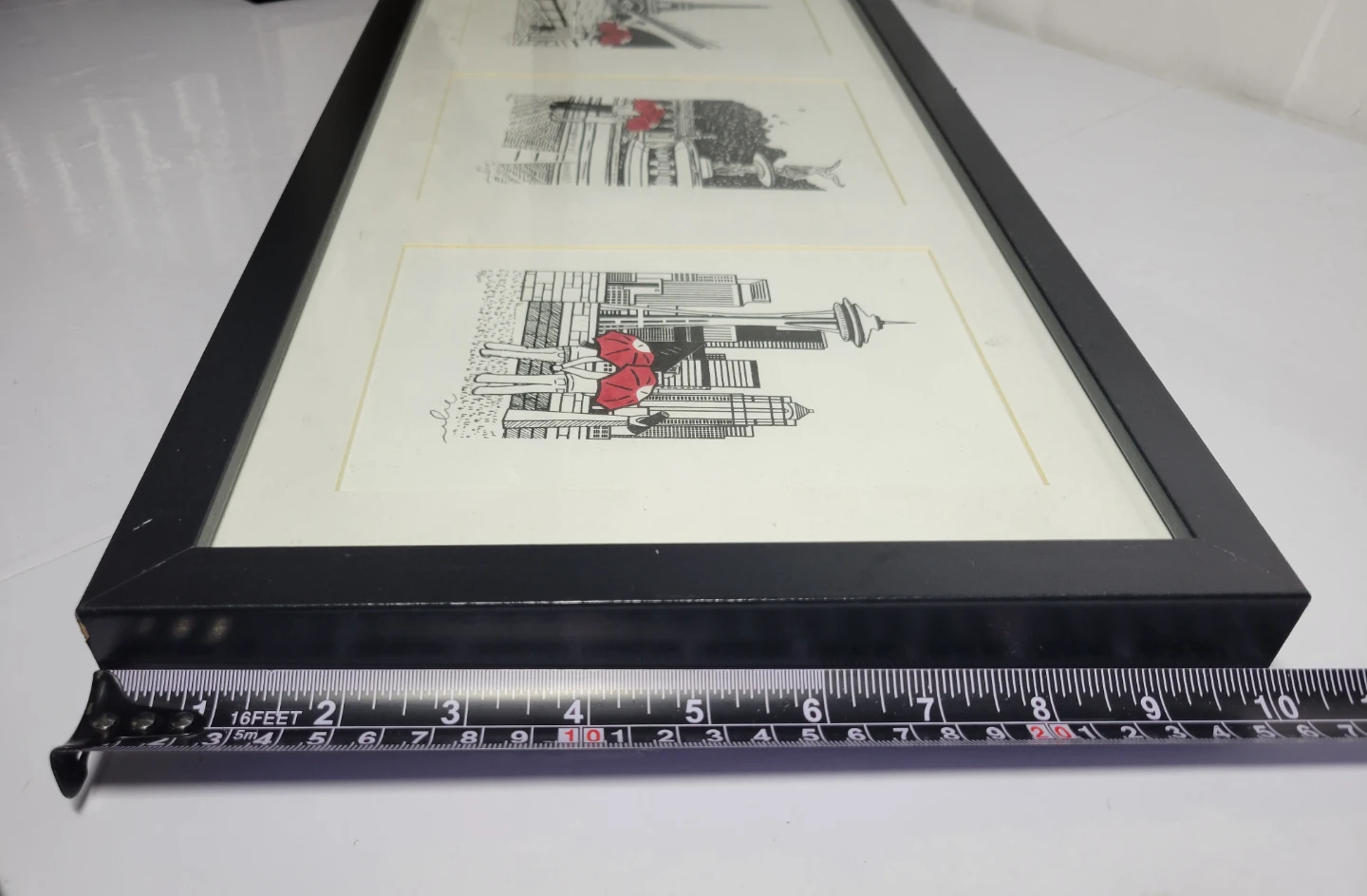 IKEA Ribba Triple Frame with City Prints - photo 4