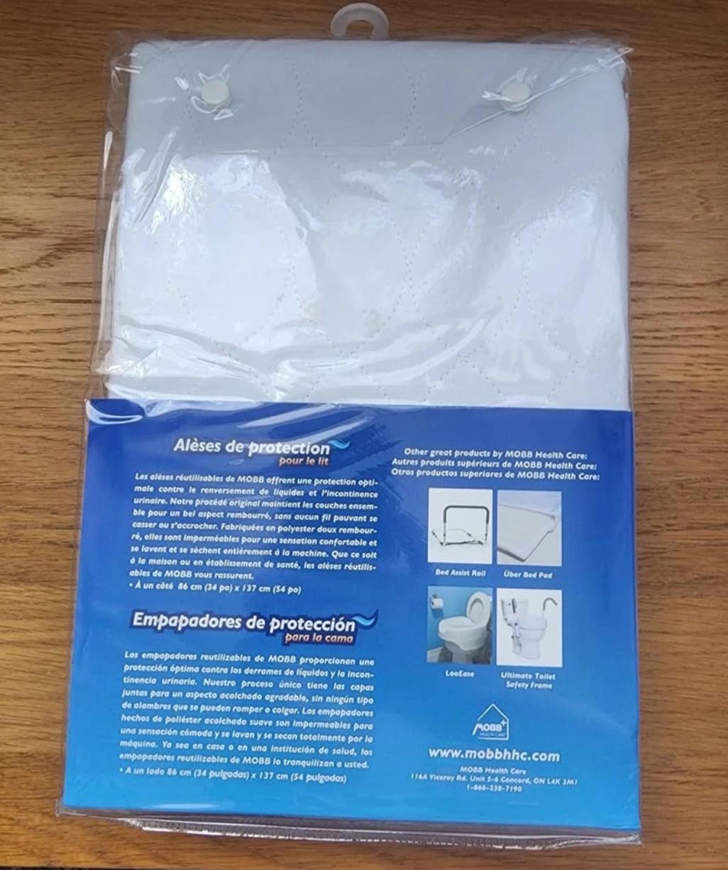 Mobb Health Care Bed Protector Pad