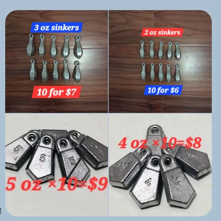 12 Blackfish Slider Fishing Rigs with 24 hooks - photo 4