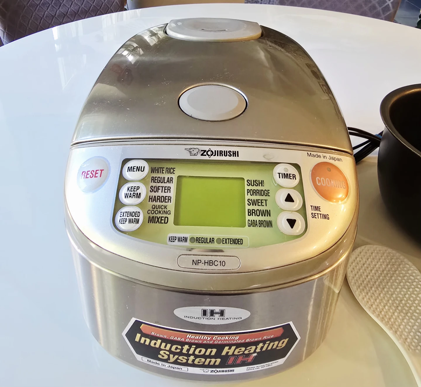 Zojirushi NP-HBC10 Induction Heating Rice Cooker