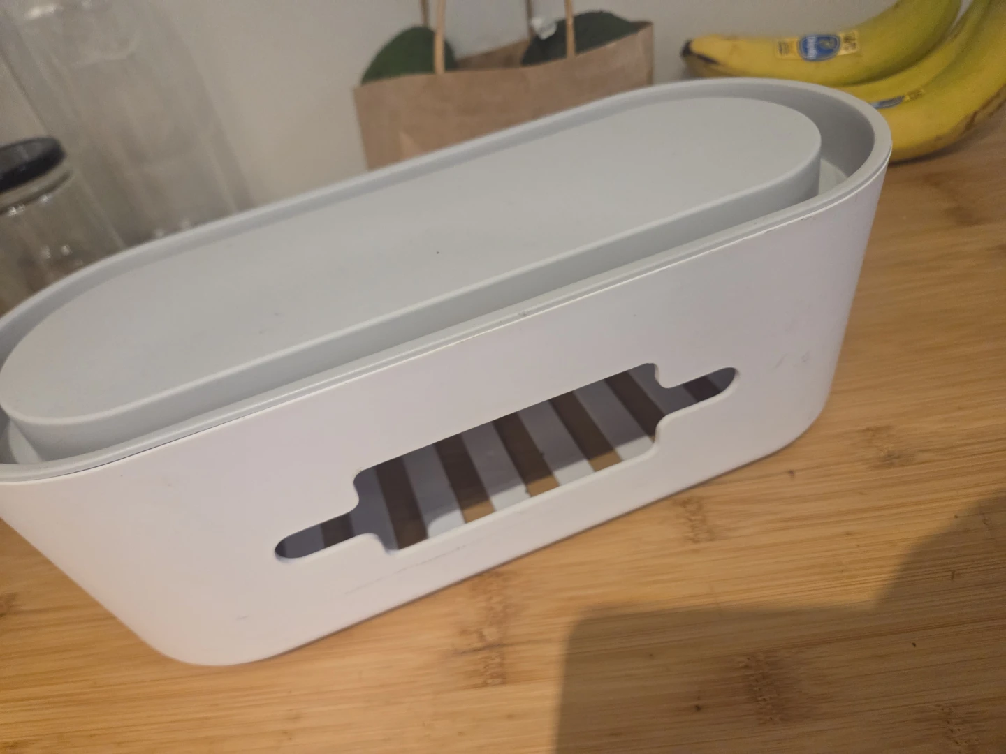 White Cable Management Box