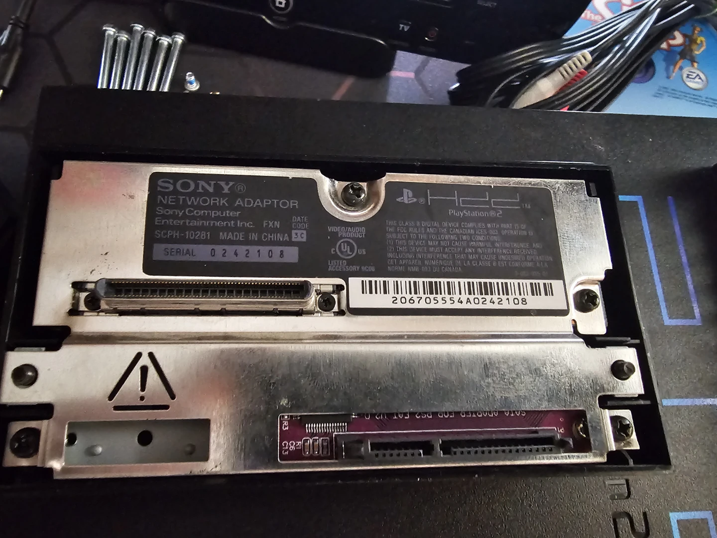 Ps2 fat with 1tb hard drive and controller - photo 4