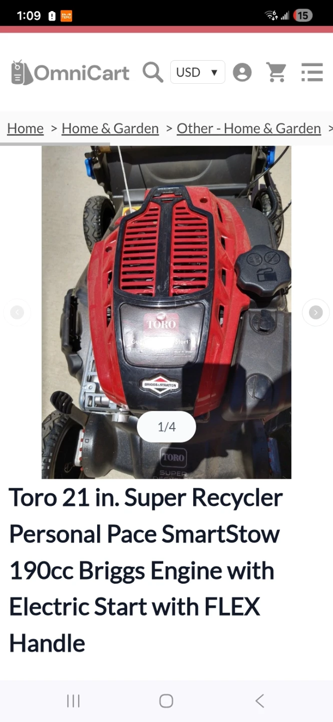 Toro 21 in. Super Recycler Lawn Mower - photo 3