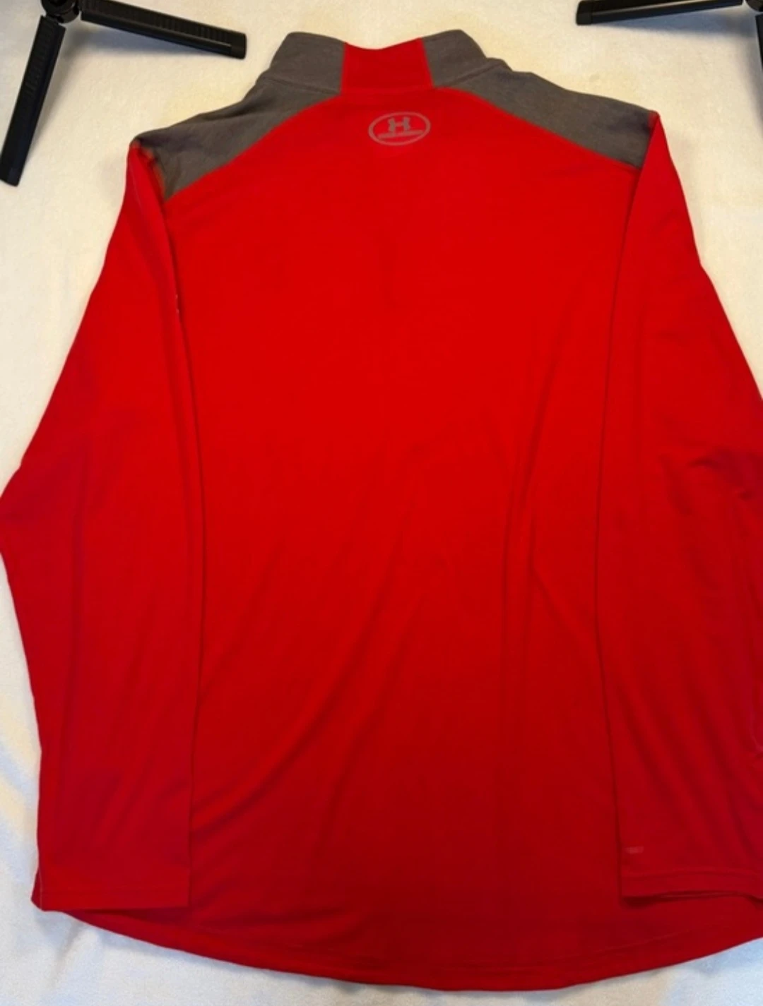 Under Armour Boston Red Sox 1/4 zip pullover XXL, 2XL. EUC. - photo 3