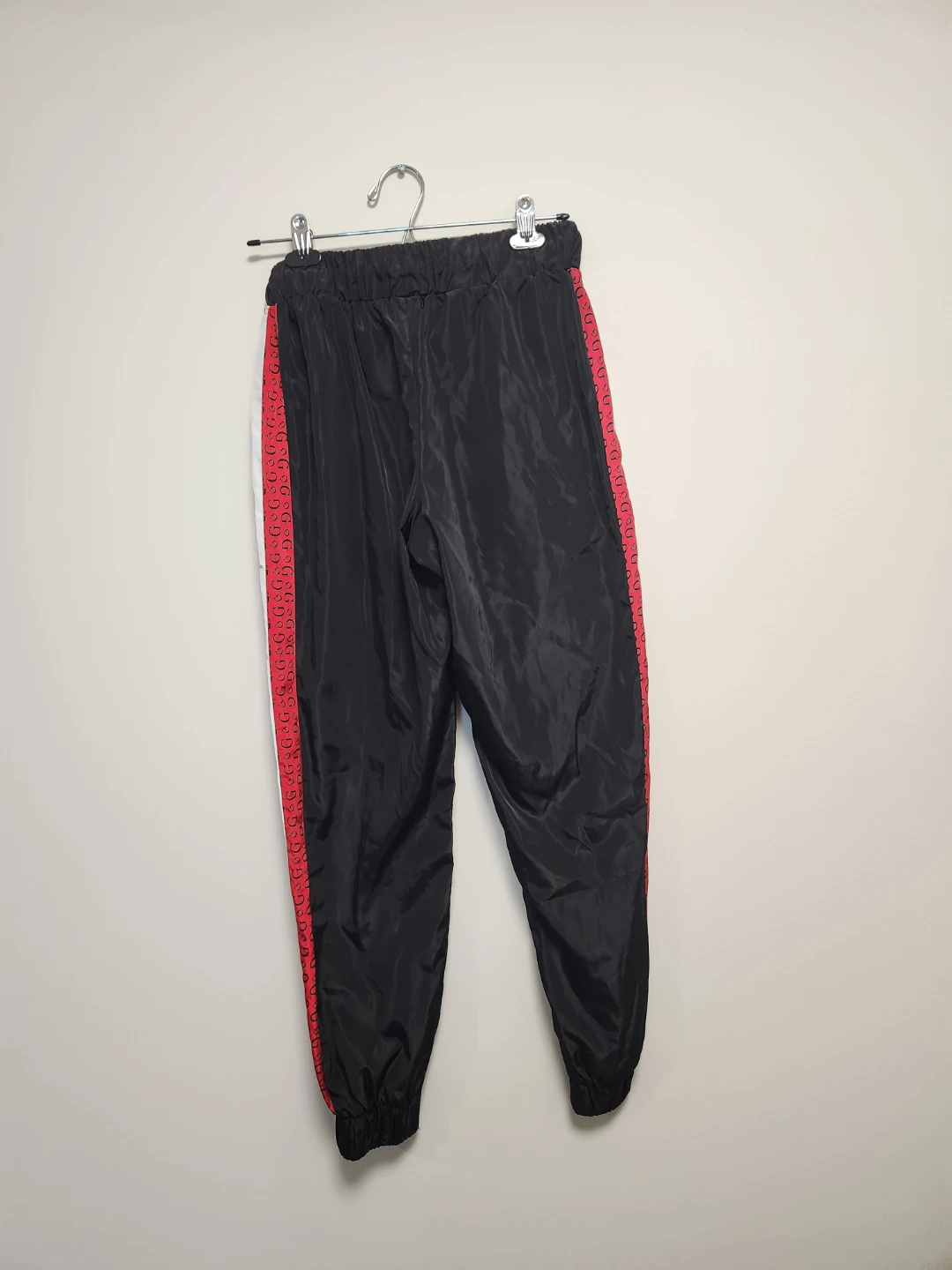 Guess Black windbreaker Joggers with Logo Stripe - photo 3