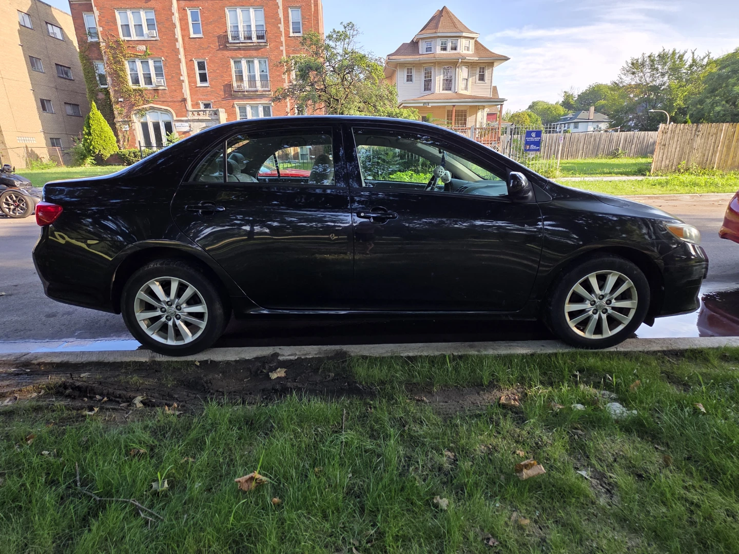 Toyota Corolla Black Sedan