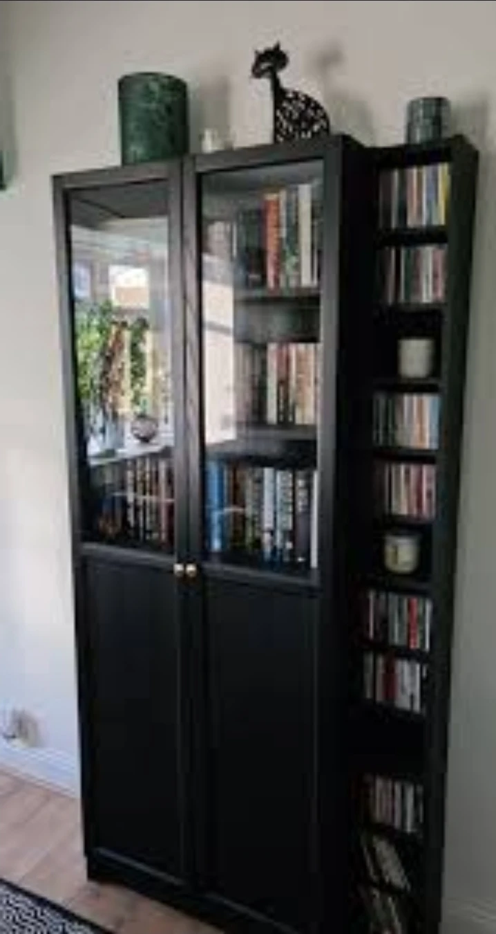 IKEA BILLY / OXBERG Bookcase Black