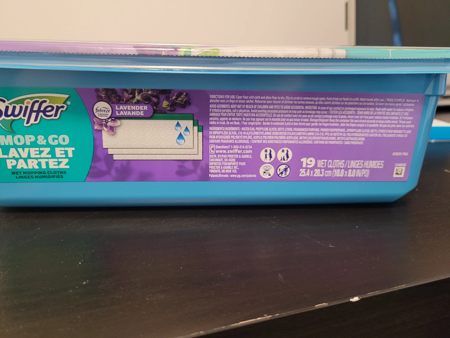 Swiffer Mop & Go Wet Mopping Cloths Lavender - photo 2