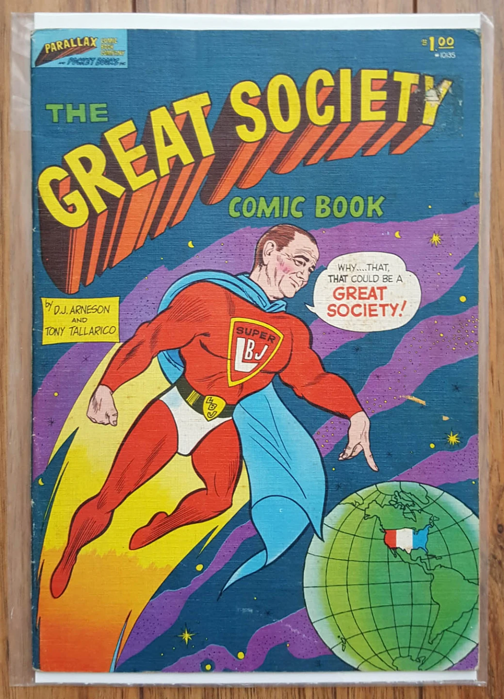 "The Great Society Comic Book" - Parallax Comics
