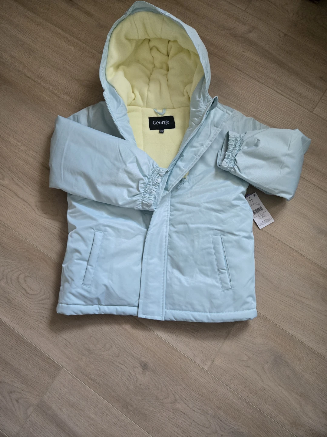 George Kids Winter Jacket Light Blue