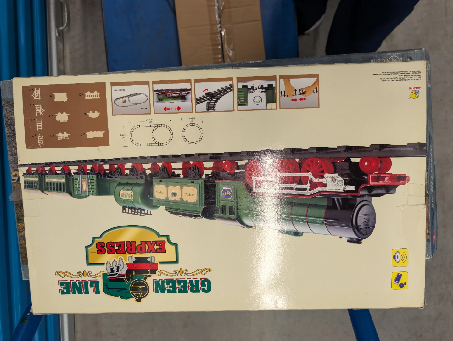 Goldlok Green Line Express Train Set
