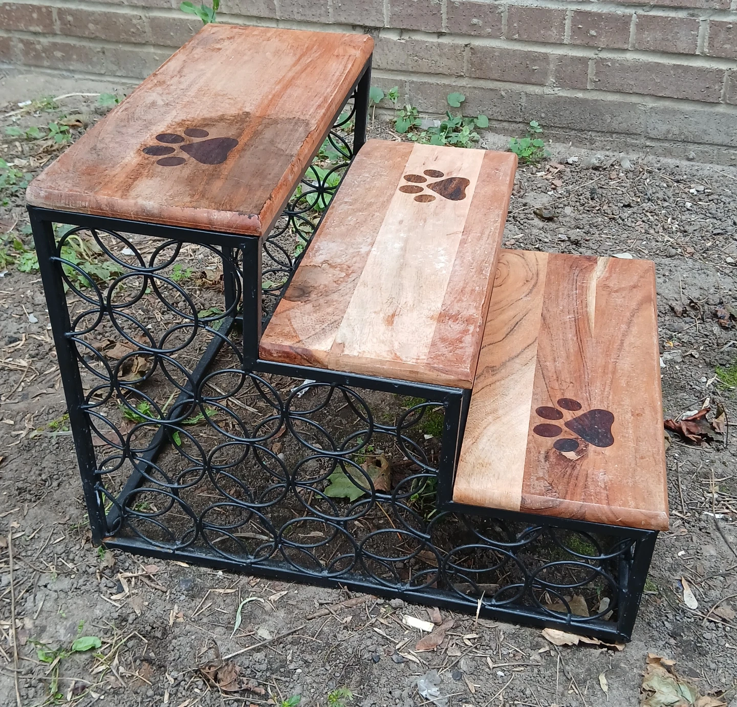 Handcrafted Wooden Pet Stairs
