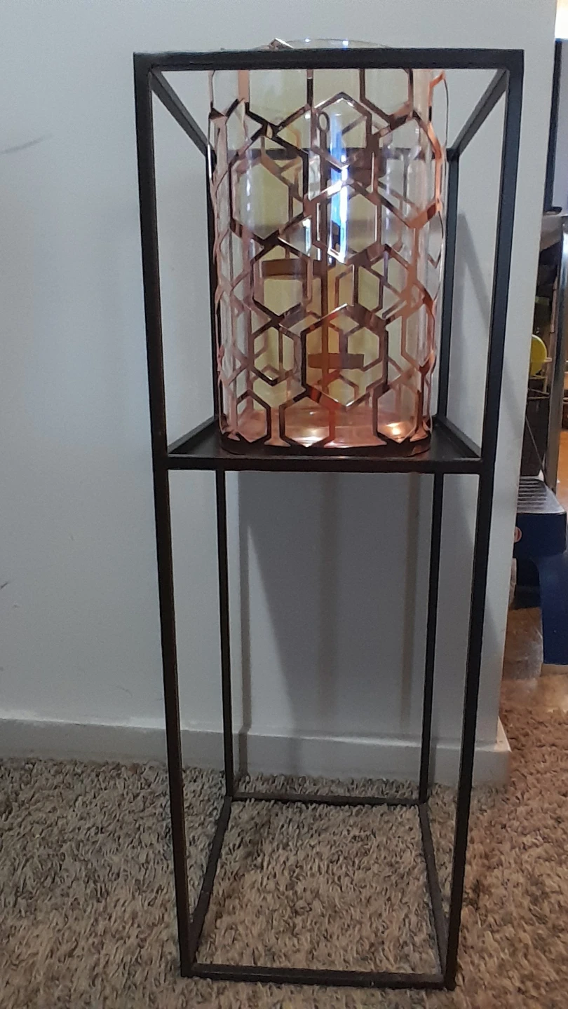 Partylite hurricane and stand - photo 3