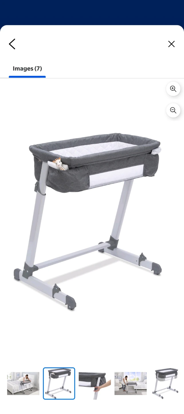 Delta Children Adjustable Bedside Bassinet - photo 2