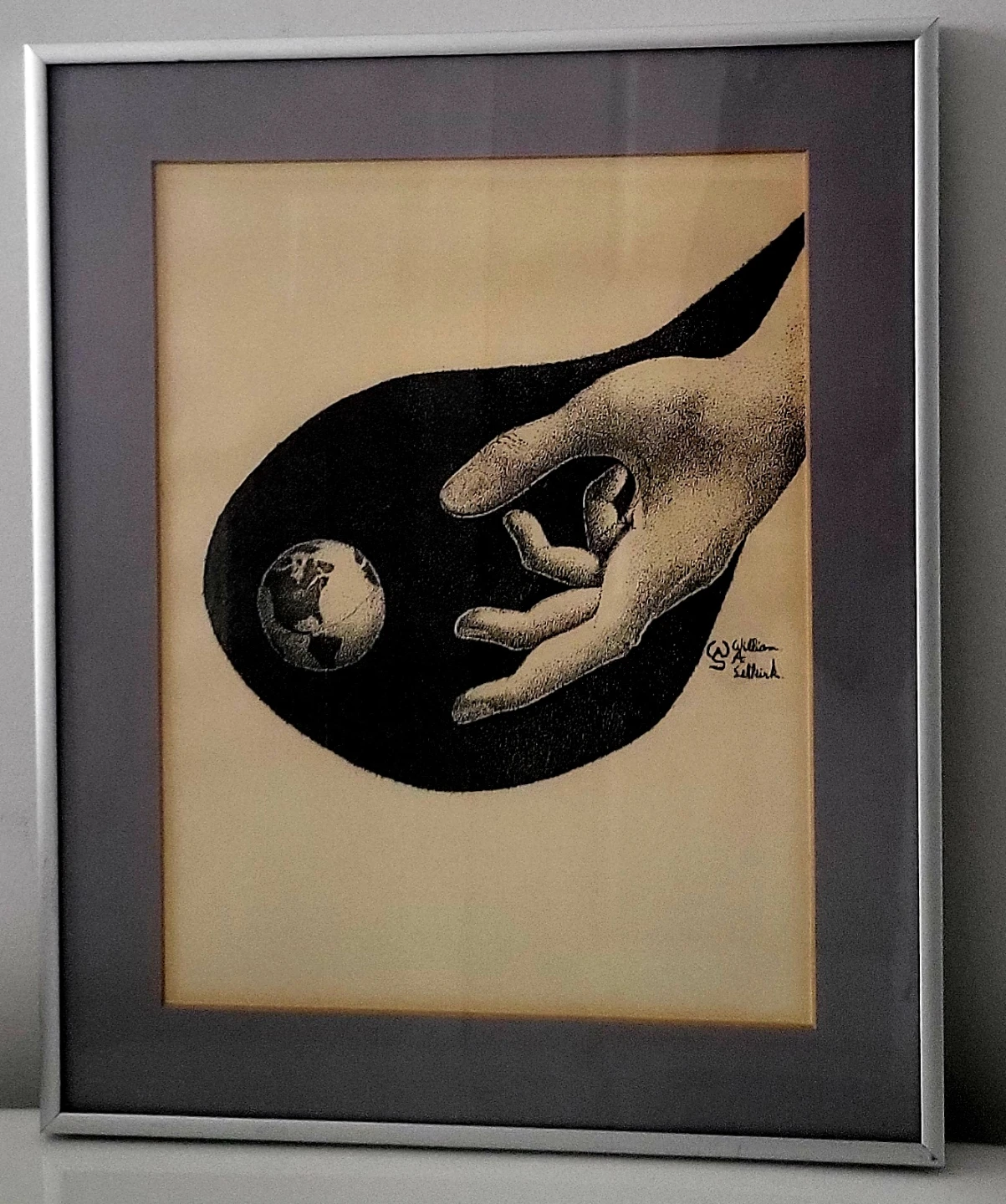 William A. Selkirk framed art print - photo 4