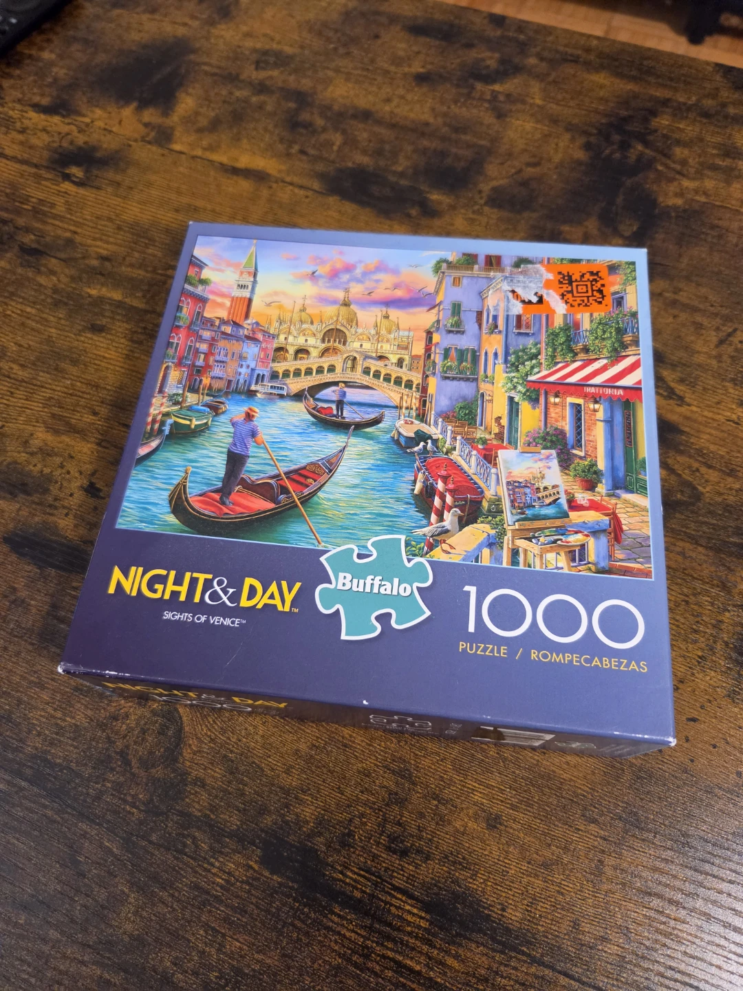 Night & Day Sights of Venice 1000 Piece Puzzle