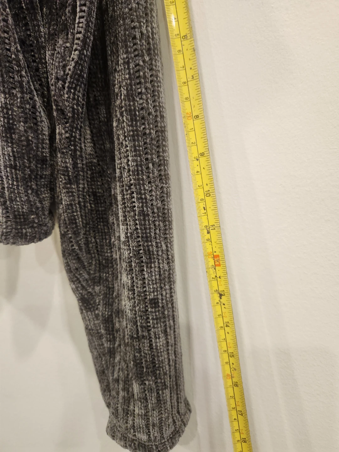 Hollister Grey Chenille Knit Sweater - photo 4