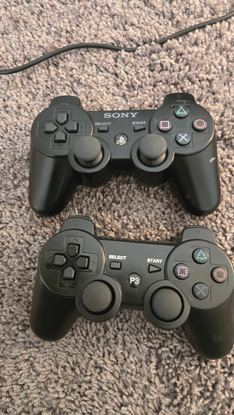 Two Sony PlayStation 3 Controllers - photo 3