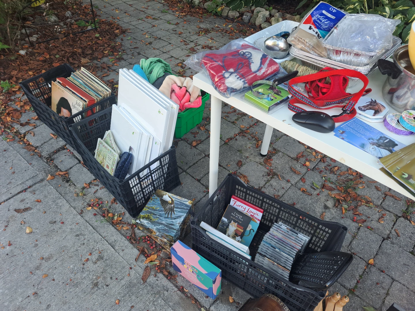 garage sale today only until 12:30