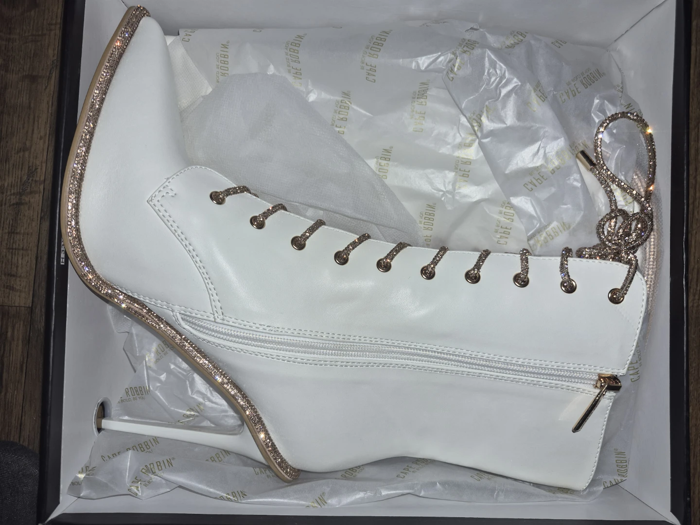 Cape Robbin White Stiletto Boots - photo 3