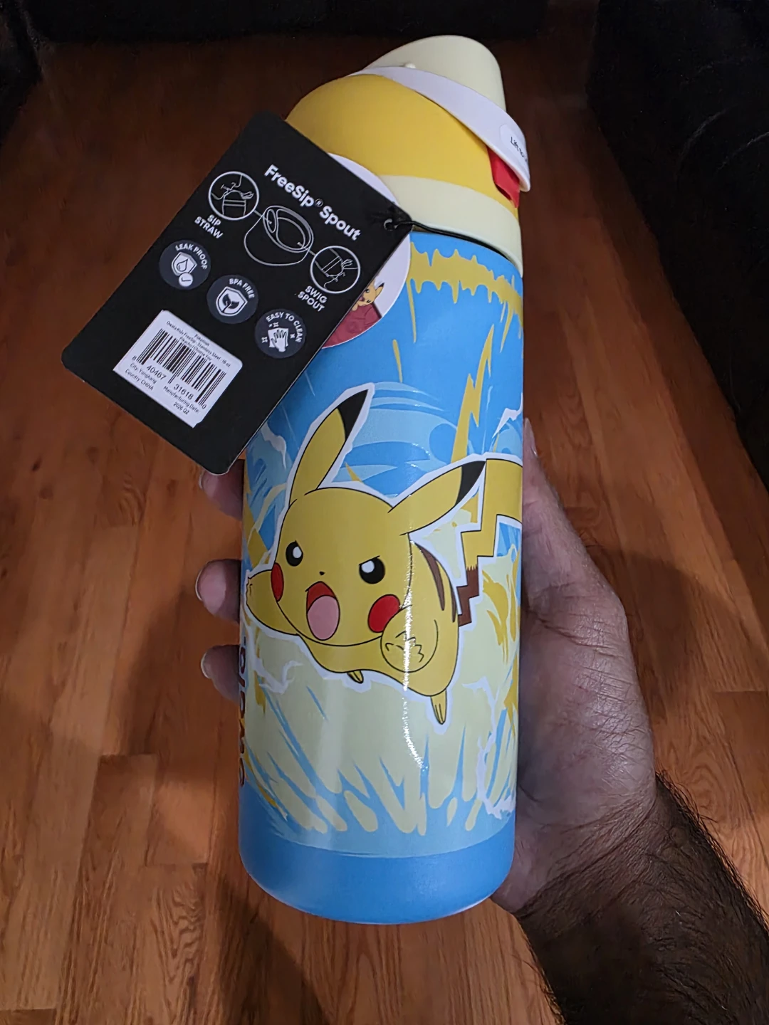Owala FreeSip Water Bottle - Pikachu I Choose You