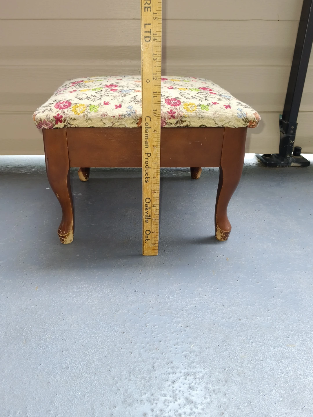 Vintage Wooden Stool - photo 5