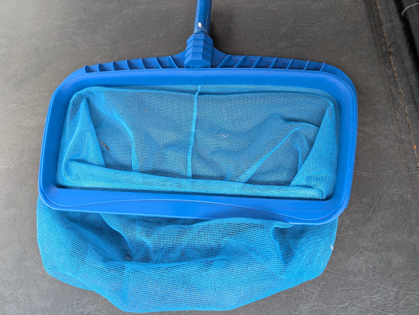 Blue Swimming Pool Leaf Skimmer Net