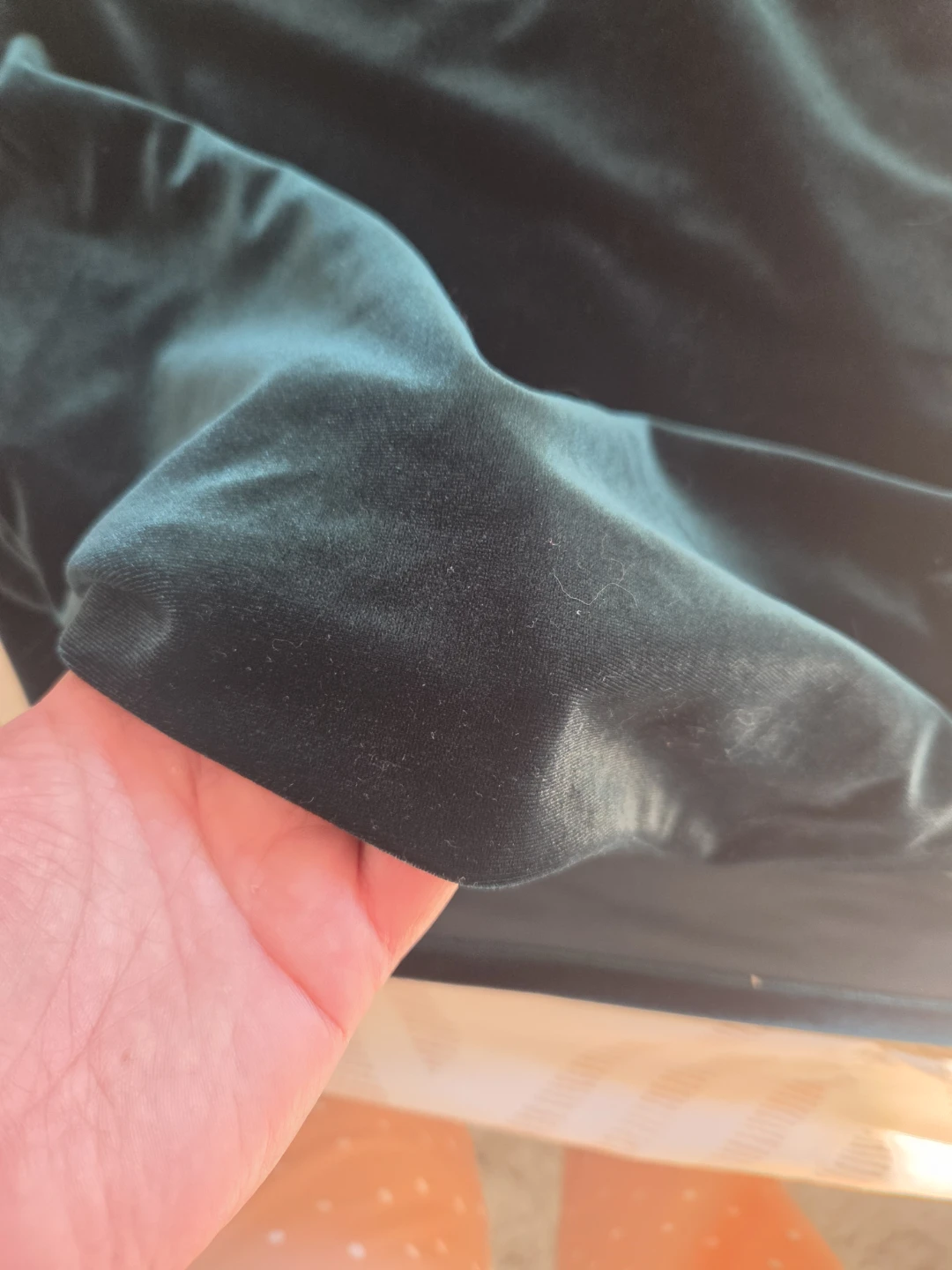 Dark Green Velvet Fabric