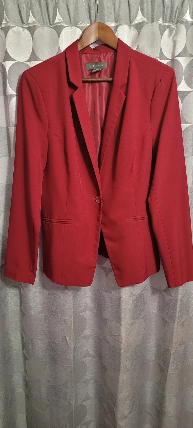 Suzy Shier Red Blazer